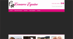 Desktop Screenshot of mainehorsevet.com